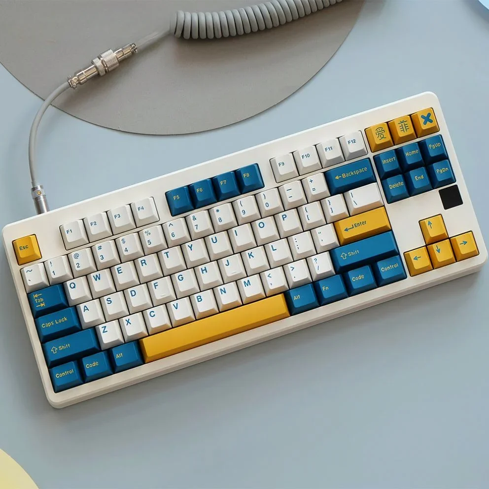 

Double Shot Doubleshot PBT Aero Shoko WOB Jamon 8008 Classic Blue Arctic Merlin Cherry Profile Keyboard Keycaps