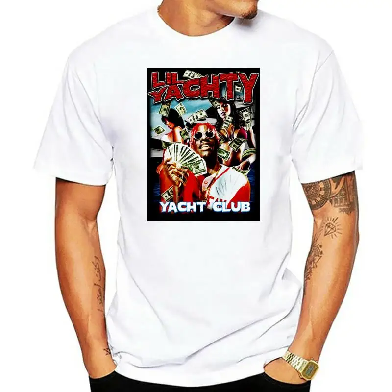 Lil Yachty Yacht Club Inspired Hip hop R  B Tee Tour New Men T-Shirt