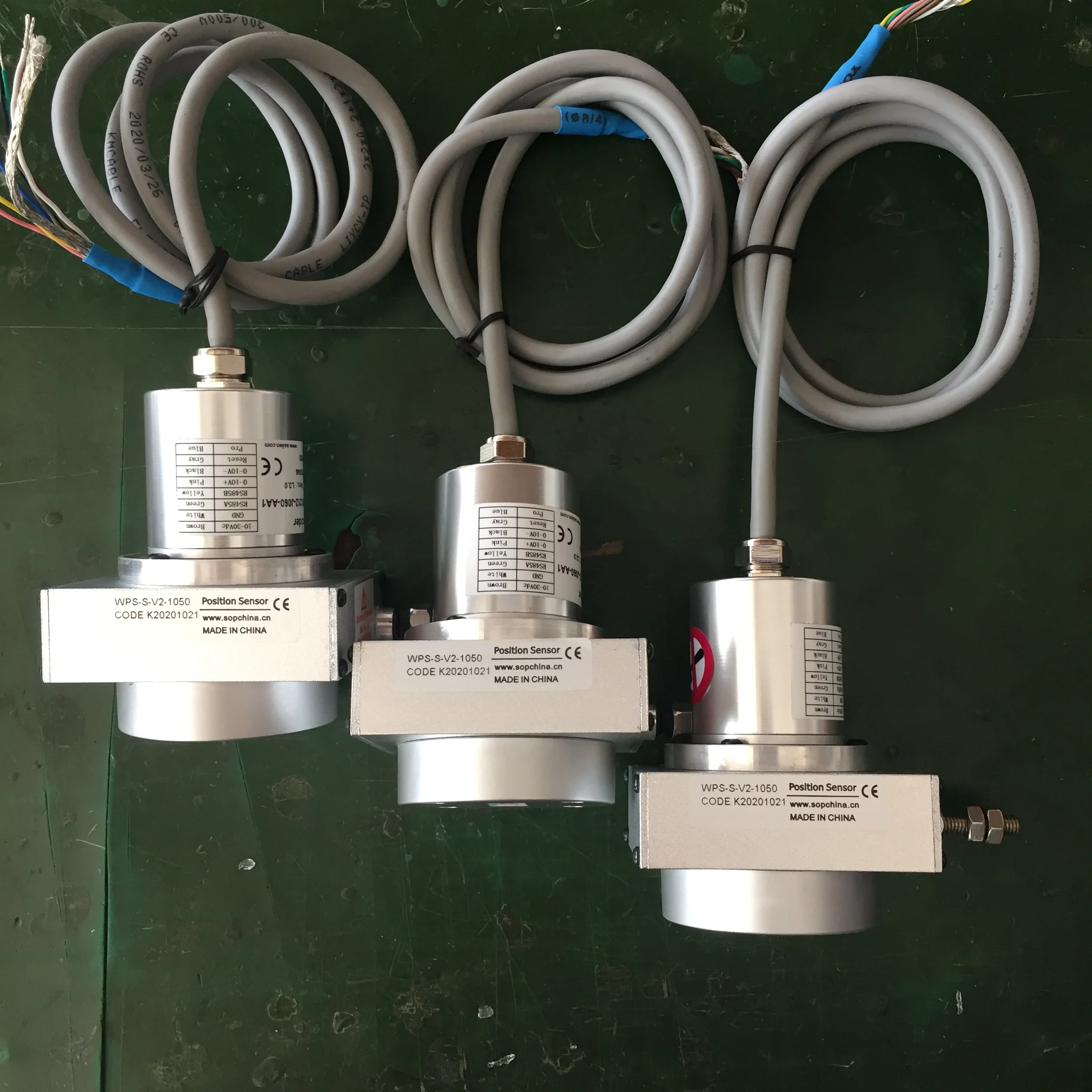 2025 رائجة البيع WPS-1050MM 0-10 فولت 0.01% عالية الدقة تمديد كابلات سلسلة التشفير