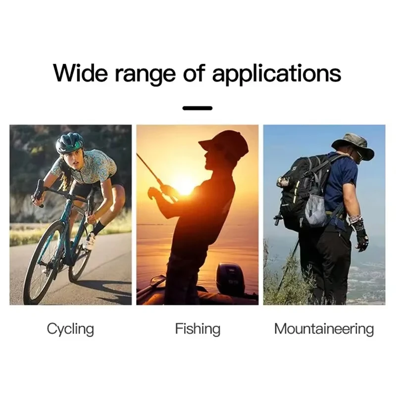 Breathable Quick-Dry Neck Gaiter / Motorcycle Riding Scarf - Cooling UV Sun Protection Bandana for Outdoor Sports & Hiking​