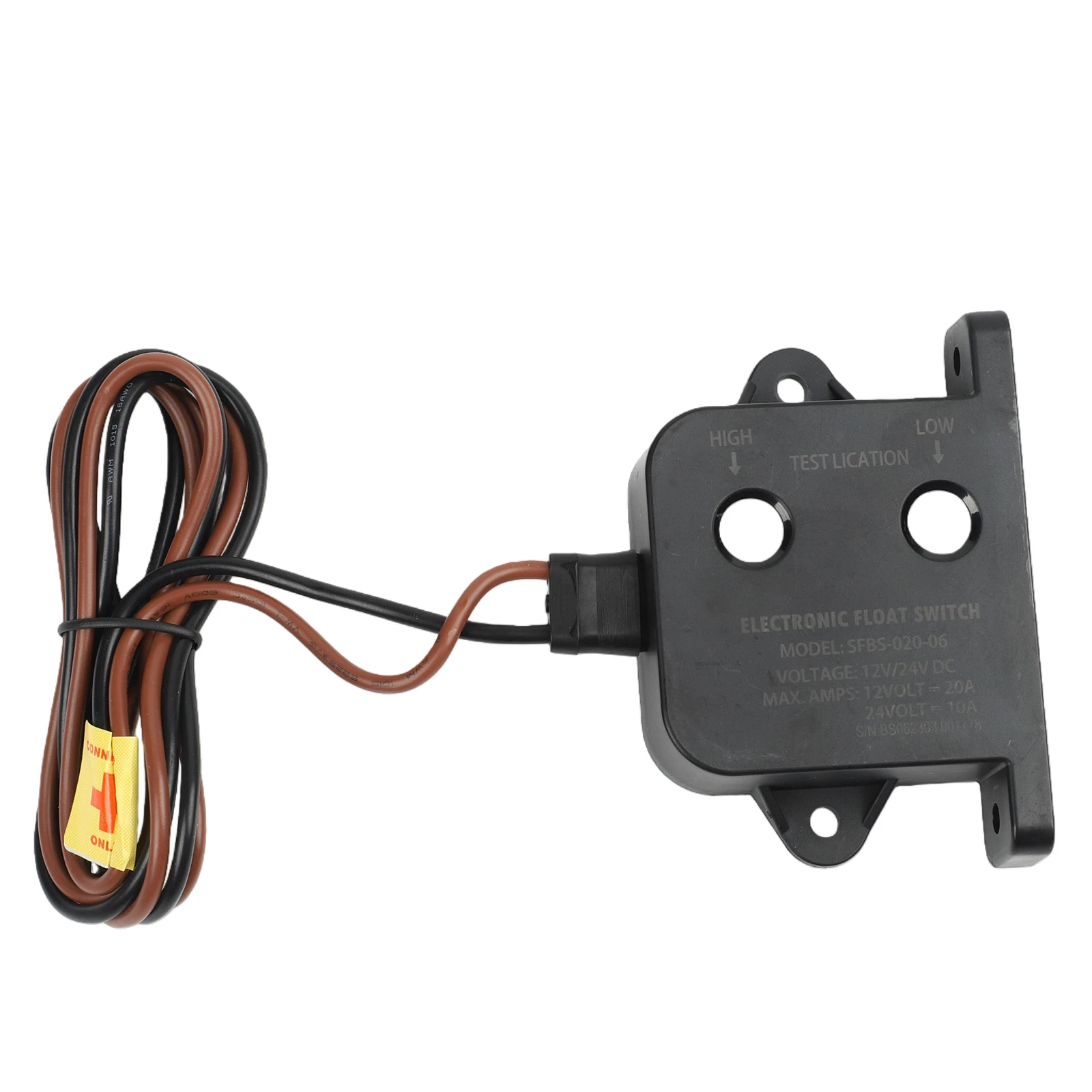 Automatic Water Level Sensor Bilge Float Switch Automatic Pump Activation Built-in Delay Function For Bilge Pump System