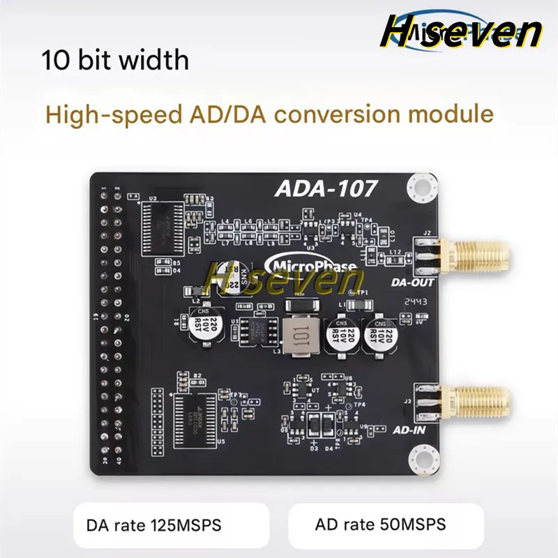 1pcs/lot Microphase FPGA development board supporting high-speed AD DA module ADA107