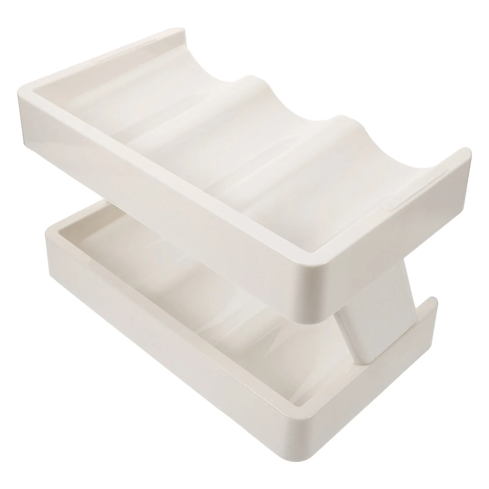 Portabicchieri a due livelli per controsoffitti da cucina, bicchiere, bottiglie, organizer da tavolo, per armadietto