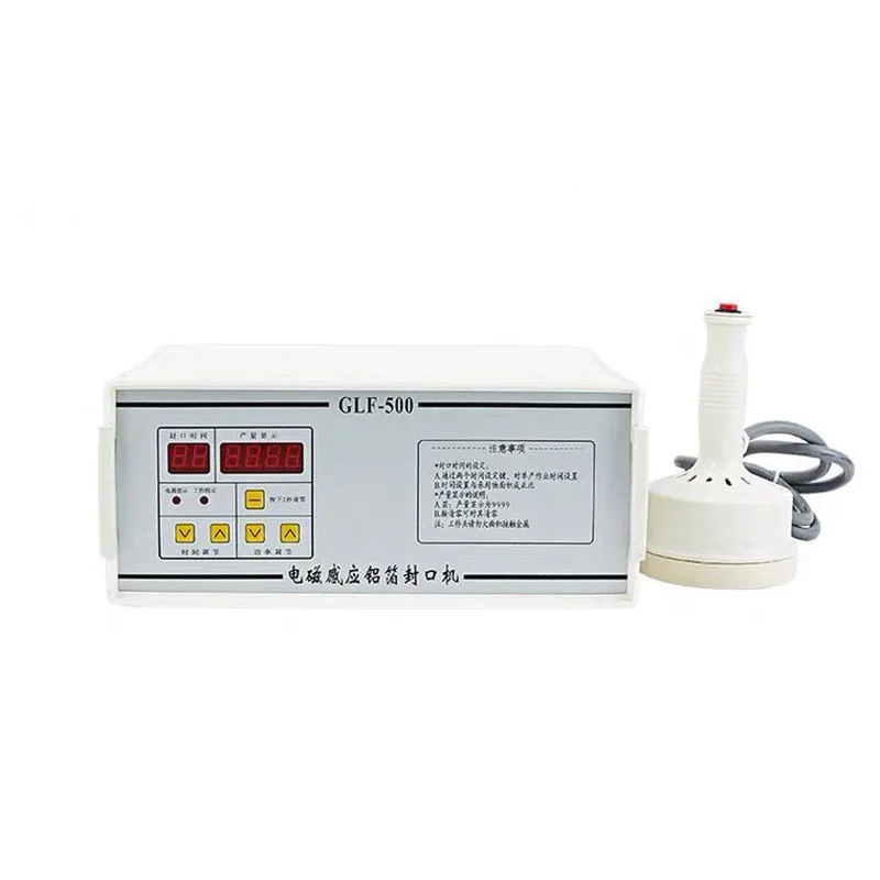 Factory Price F500 Handheld Electromagnetic Induction Sealer Foil Plastic Cap Sealing Machine Continuous Bottle Capping Pack