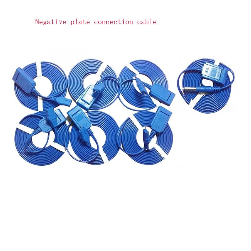 Nuevo cobre puro plateado a través del conector de placa negativa de electrocauterización de alta frecuencia de radiofrecuencia de electrocoagulación