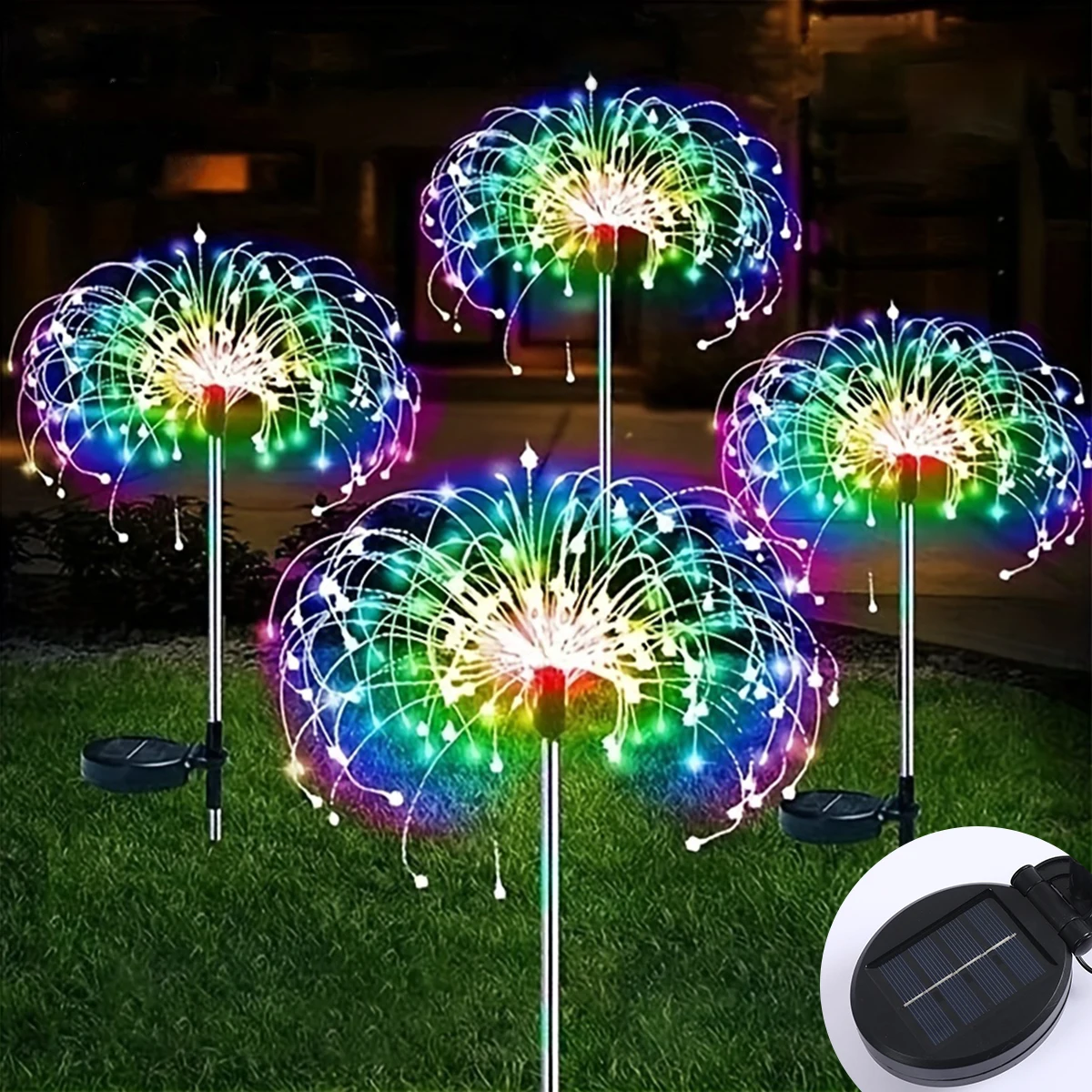 

Solar LED Firework Fairy Lights Outdoor Garden Decoration Lawn Pathway Lights Patio Yard Party Birthday Wedding Party Decoration