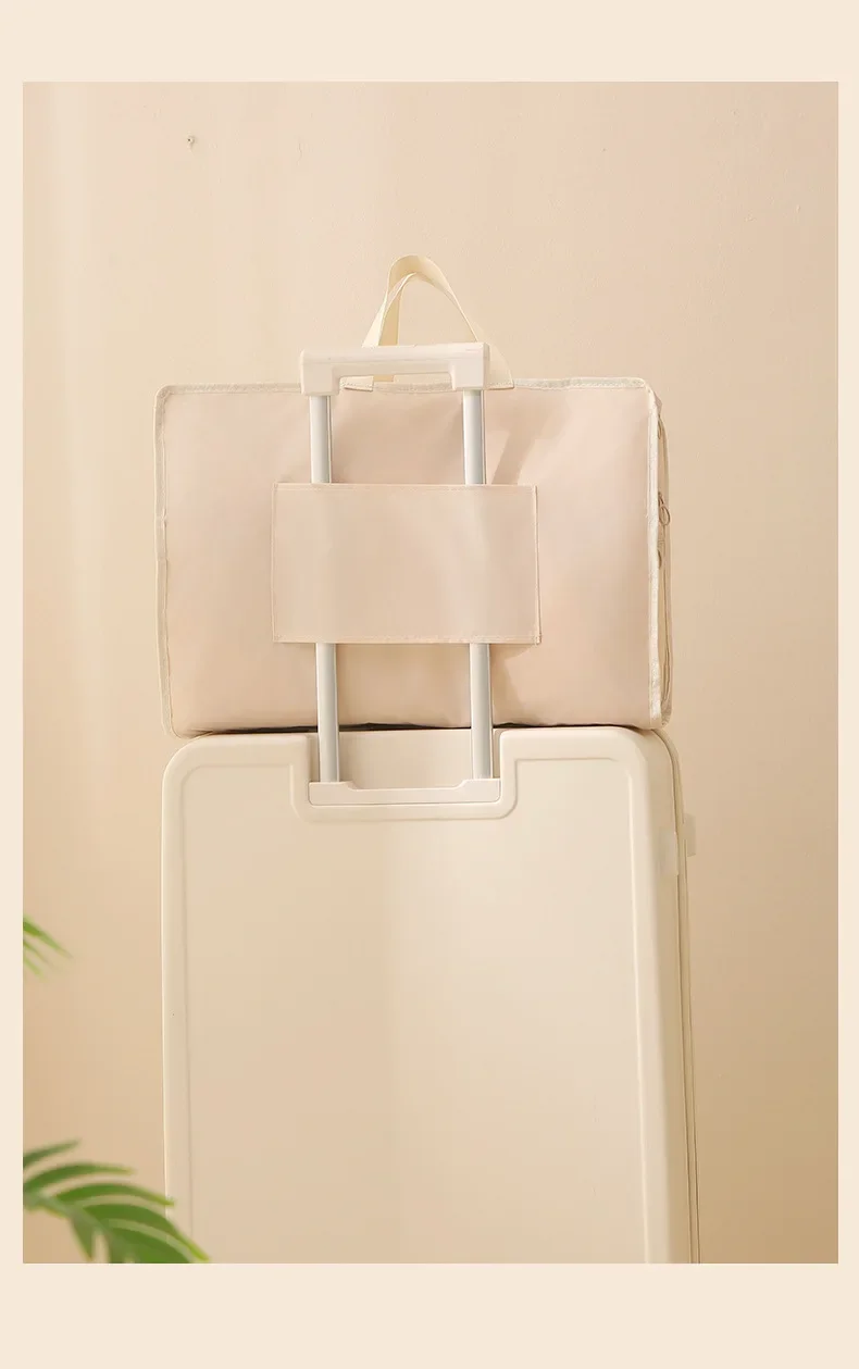 Reise-Hängeaufbewahrungstasche Tragbarer Faltbarer Mehrfach-Organizer für Kleidung und Accessoires – Detail 18