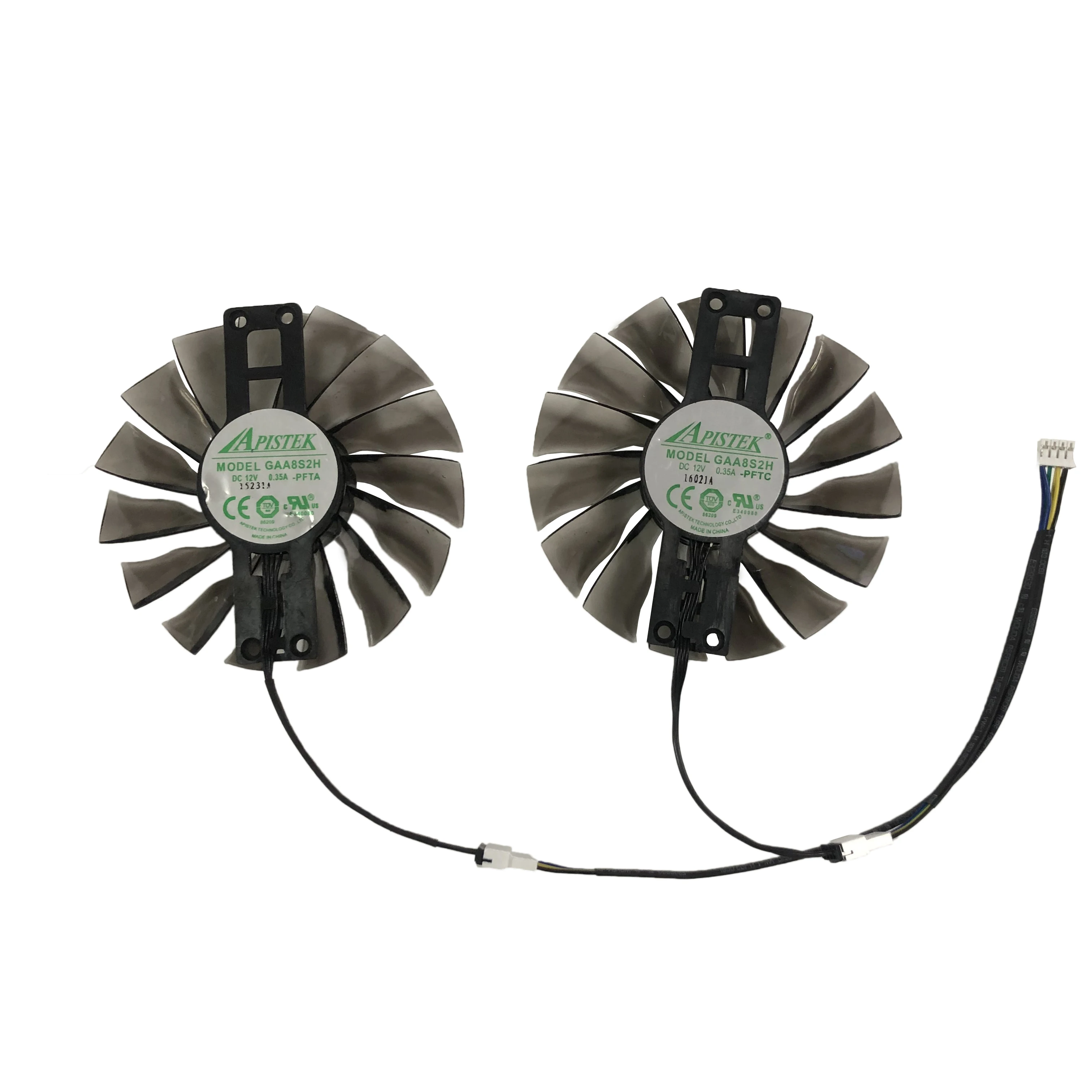 95MM FD10015H12S GAA8S2H Fan GTX1080Ti GTX1080 GTX1070 Ti GPU Cooler For Palit GTX 1080 1070 Jetstream Cards As Replacement