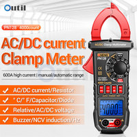 ANENG PN128 Clamp Meter AC/DC Voltage Tester 600A Current Clamp NCV True Rms Multimeter Clamp Auto Ranging Electrician Tools