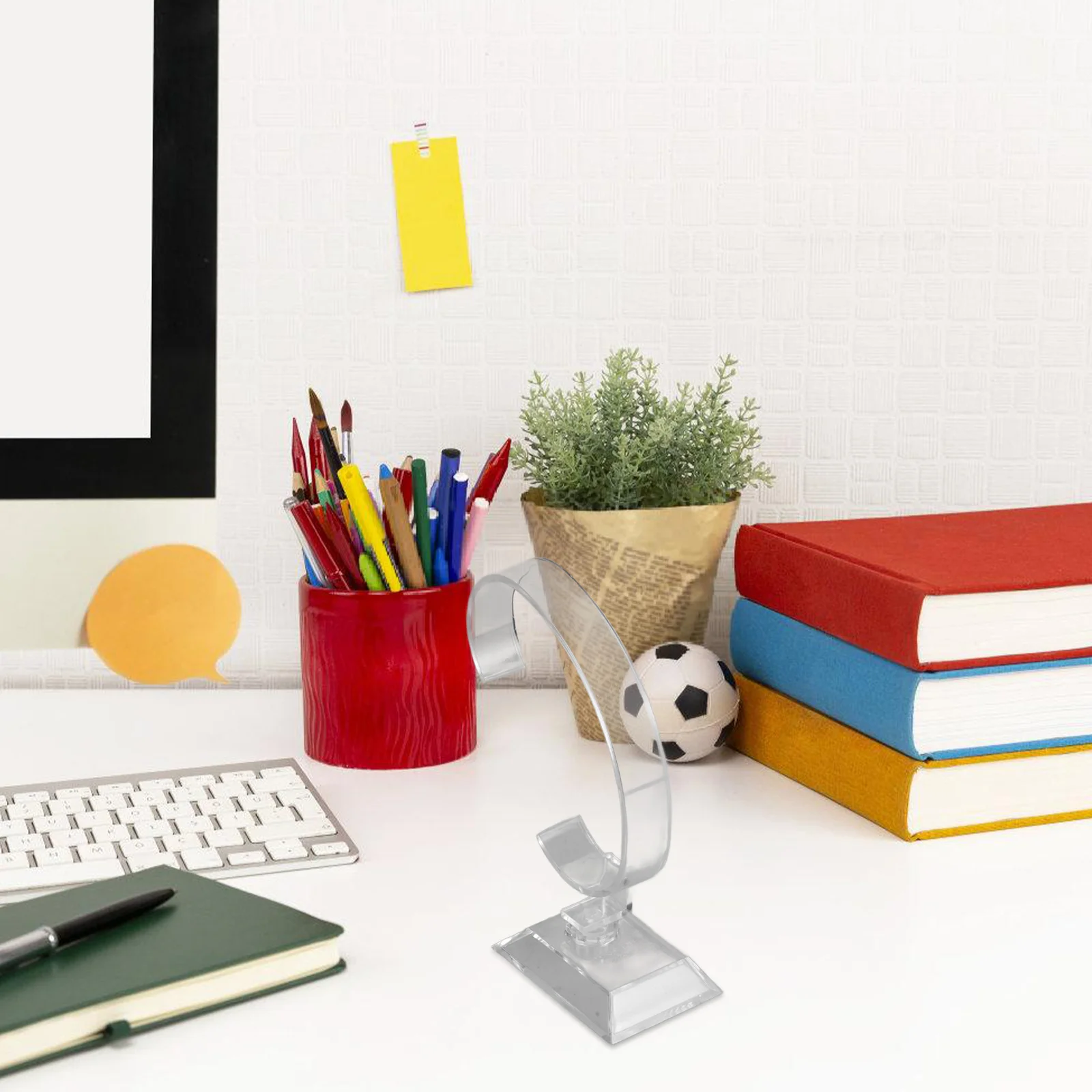 

Watch Display Stand Clear Acrylic Design Scratch-Resistant Desktop Holder For Men Women Jewelry Bracelet Rack Storage