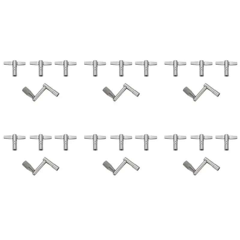 HOES-Drum Keys 24 Pack Drum Tuning Key With Continuous Motion Speed Key Percussion Instruments Parts For Drummers