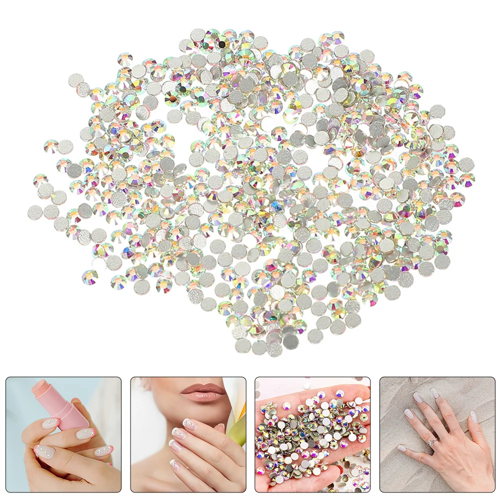 

2880 Pcs Crystal Nail Polish Gems for Nails Rhinestone Crystals Acrylic Rhinestones Glass Multi Sizes Diamond Charms