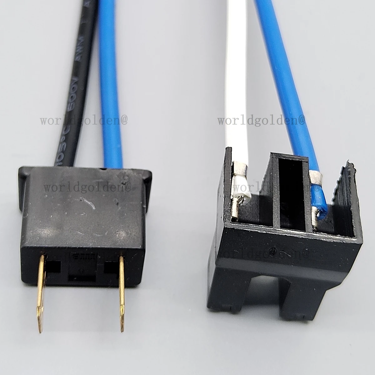 H7 H2 Automotive Headlight Wiring Connector for Universal Vehicles，used for car headlight system replacement