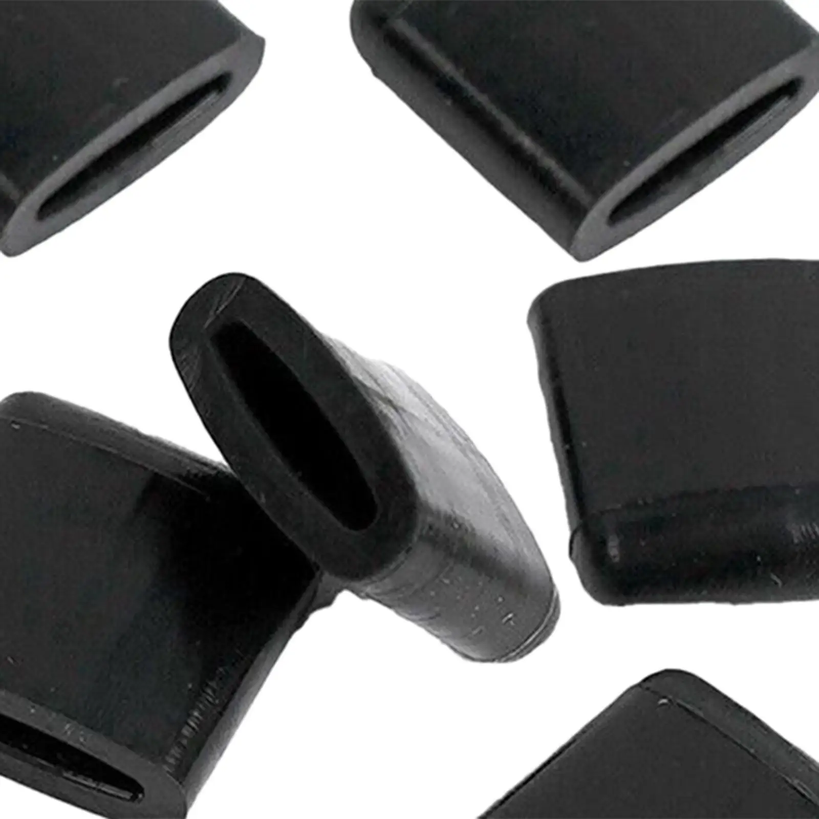 Silicone Air Fryer Rubber Bumpers Heat Resistant Protective Tips Universal Kitchen Accessory for Grill Pan