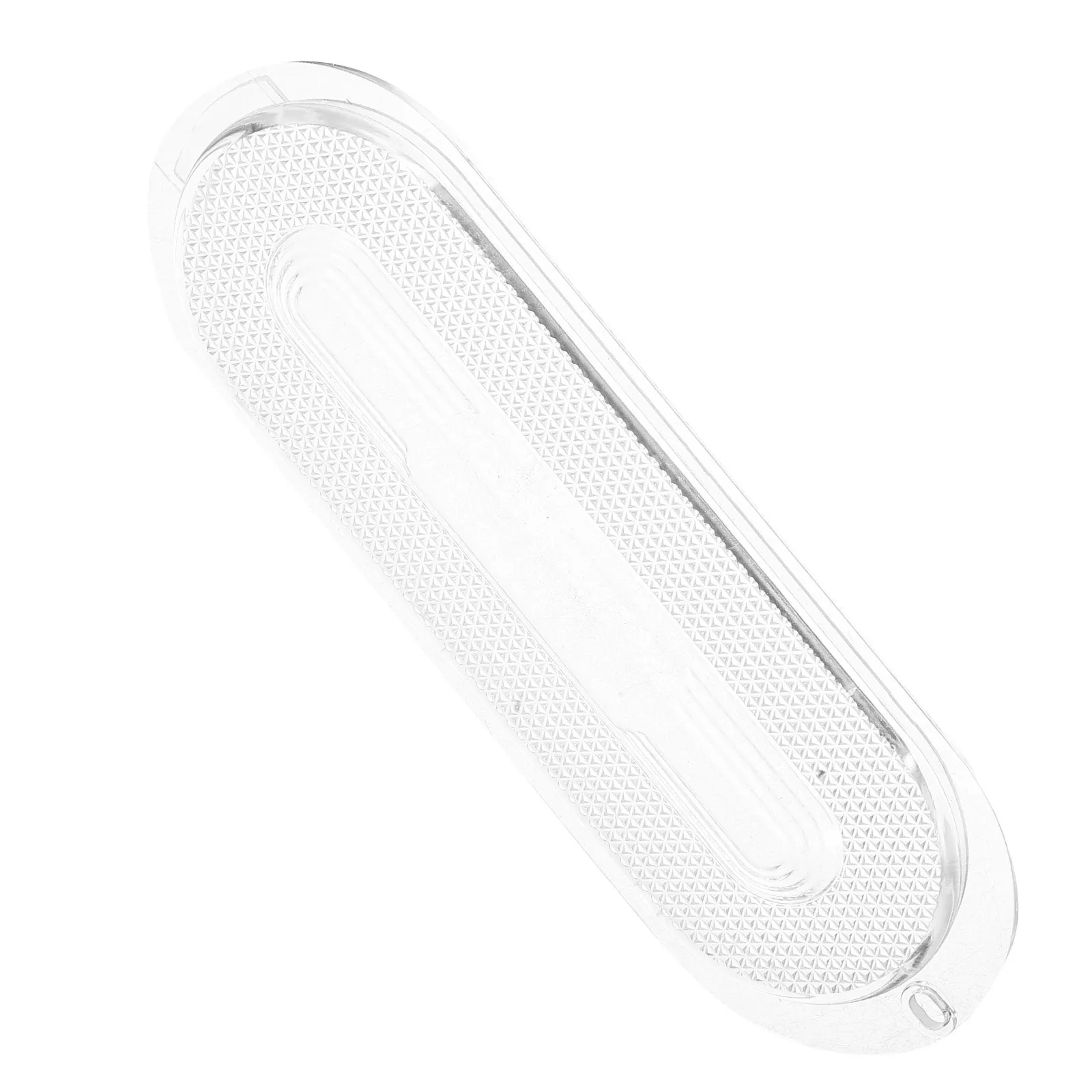 Oval Light Shield for Range Hood Clear Plastic ABS Lamp Shade Replacement Kitchen Cooker Stove Vent Hood LED Light Cover Lens