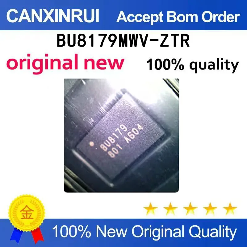 (5pcs-100pcs）BU8179MWV-ZTR BU8179 QFN brand new in stock