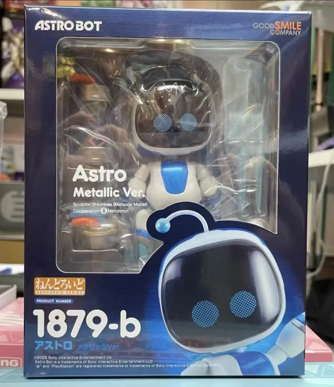 Astro Bot GSC Figure 1879 1879-b Metallic Ver Company Anime Action
