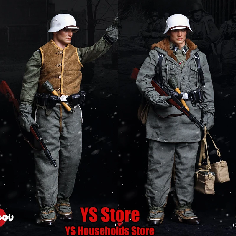 

Коллекционная фигурка солдата 1/6 Scale LAH DIVISION Panzergrenadier Military Kharkow 1943 Memory UJINDOU UD9052, 12 дюймов, в тканевой одежде