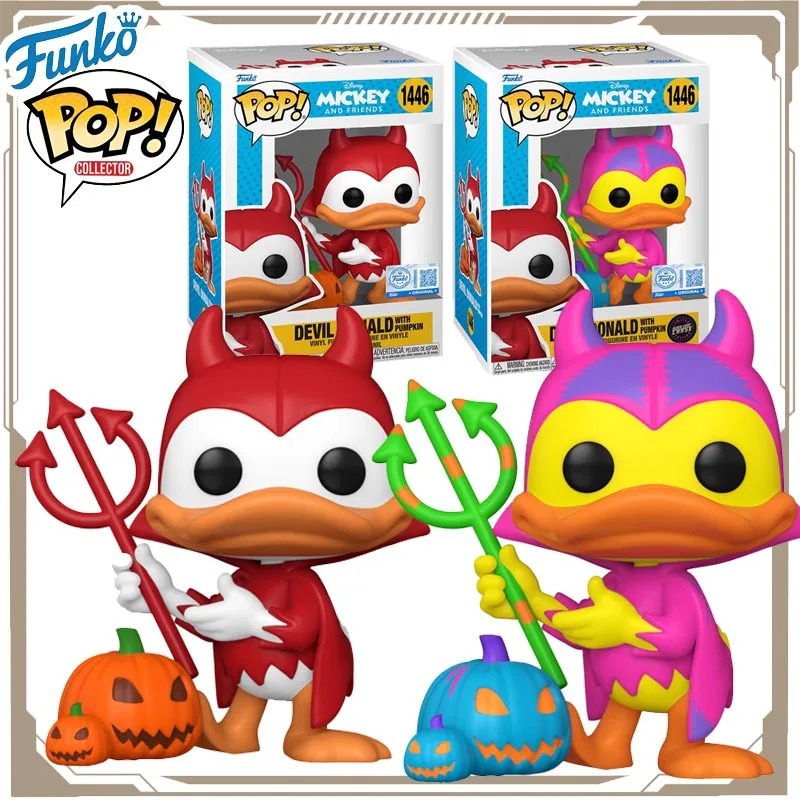 

Funko POP original Disney Donald Duck Halloween Action Figure Toys For Boys Girls Kids Gift Collectible Model Ornaments