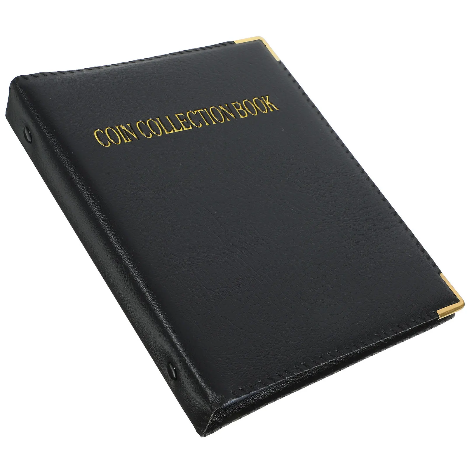 

Coin Collection Album 480 Slots Soft Surface Transparent Holder Organizer for Medallions Badges Coin Books Coins Albums