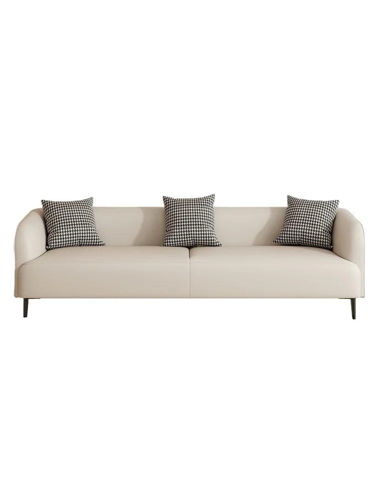 

Cream style, minimalist, apartment, double sofa small apartment