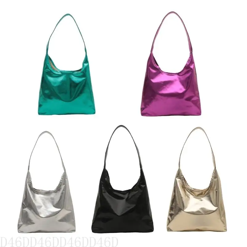 

D46D Large Capacity Shoulder Bag for Women Travel Casual Handbag Shopping Bag