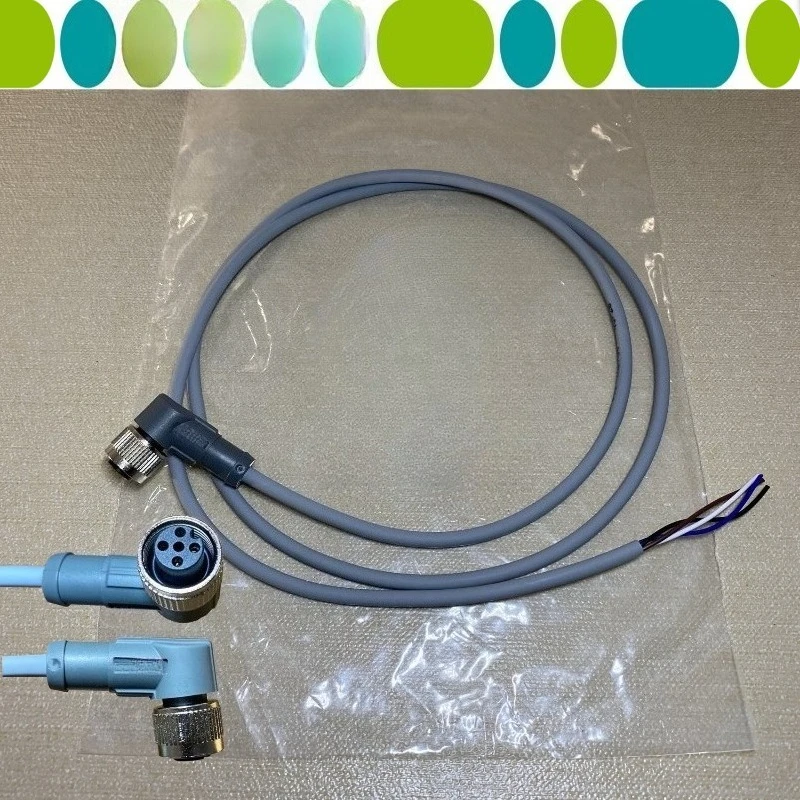 (Suitable for Phoenix SAC-4P-1.0-C10/M12FR 1252871 M12) Sensor 4-core cable plug