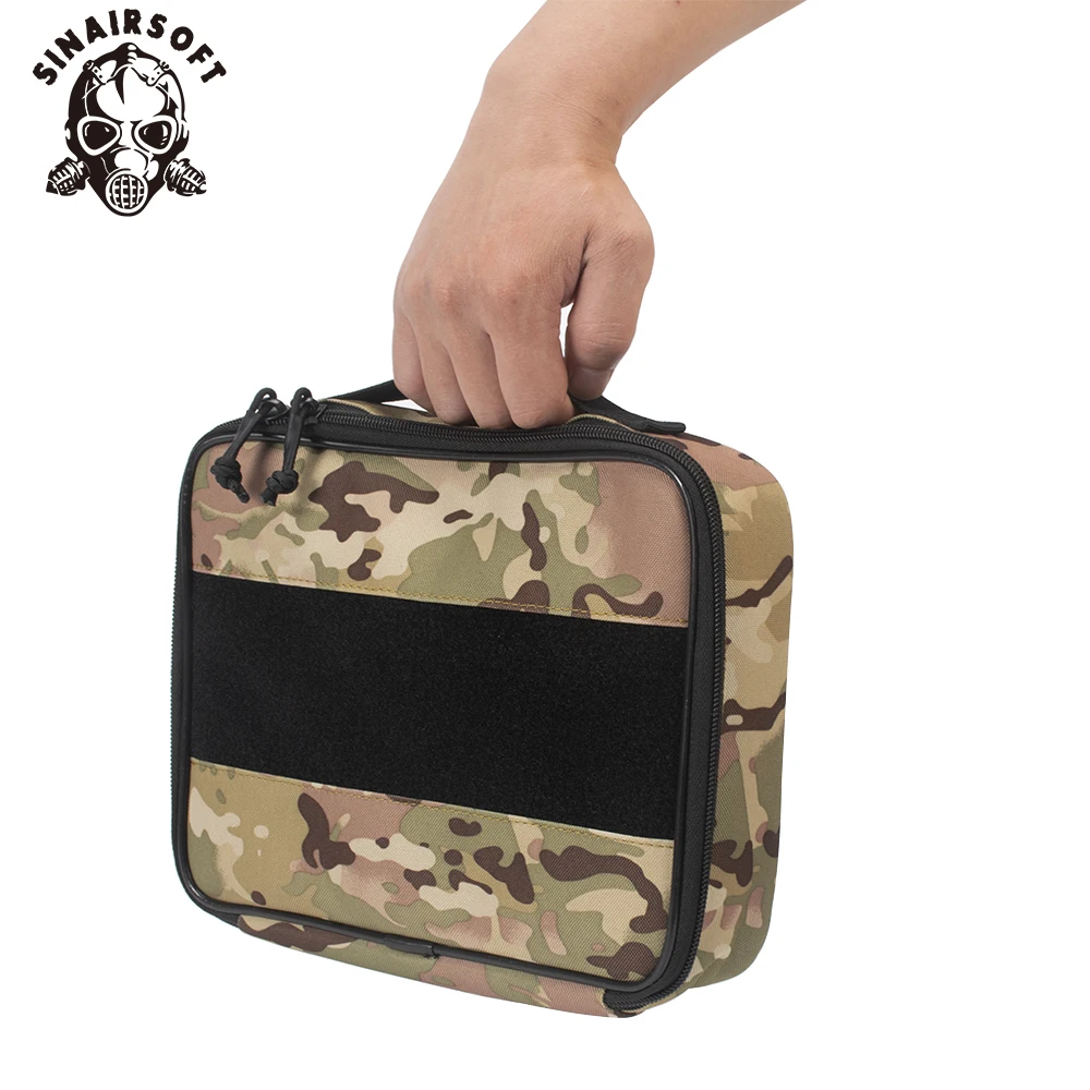 Tactical Pistol Carry Bag Gun Case Pack Holster Portable Handgun Carrier Bag Soft Protection Civilian Hunting Accessories