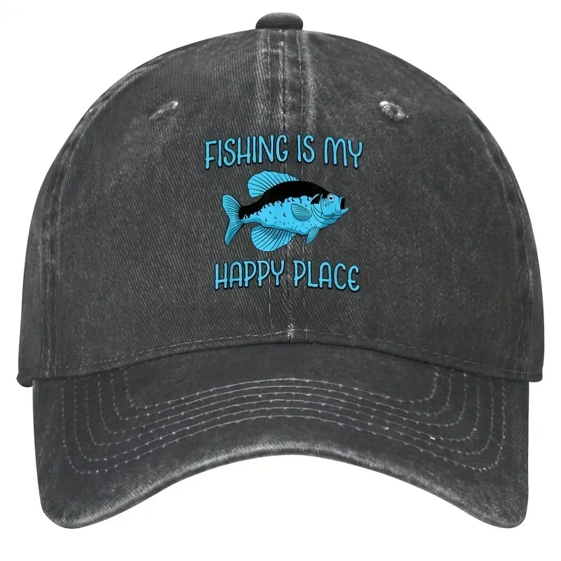 Unisex Fishing Hat - Blue 