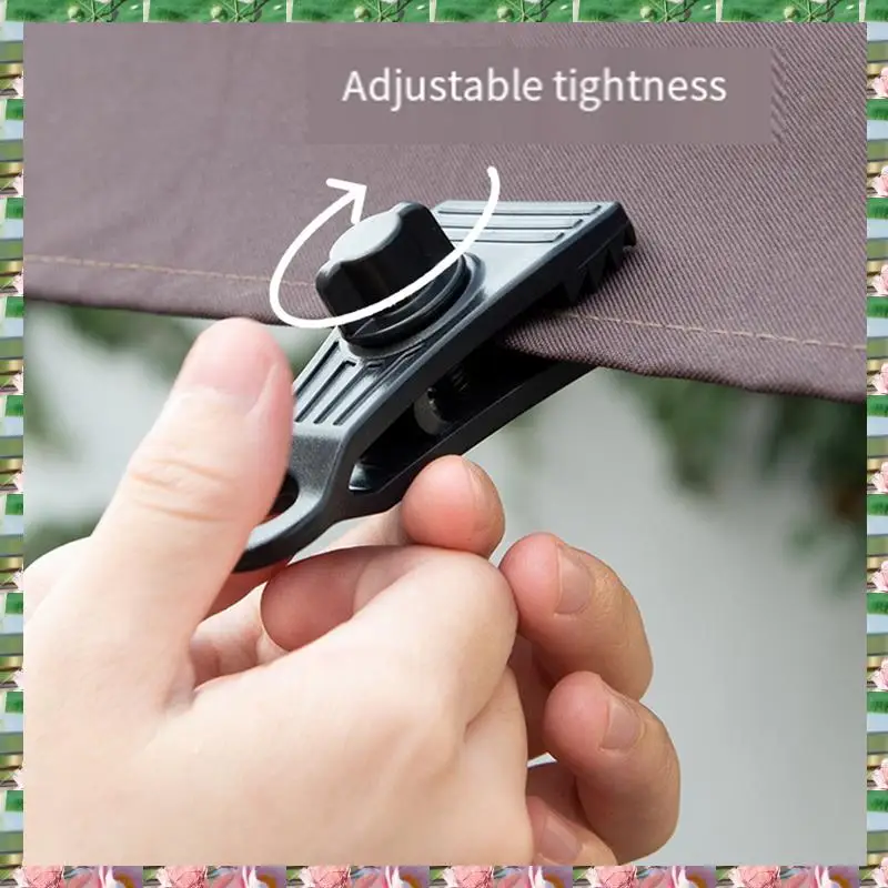 

10Pcs Tarp Clips Heavy Duty Lock Grip Tarp Clamps Pool Cover Clips Tent Fasteners Holder For Awnings, Outdoor Camping Durable