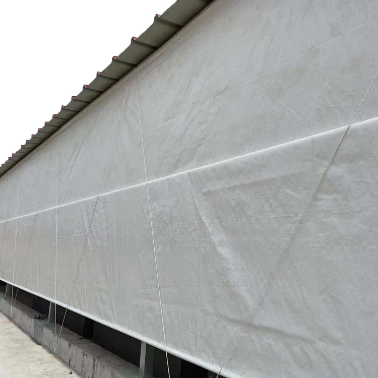 Poultry House Curtain Rolling Curtain System For Chicken Farming