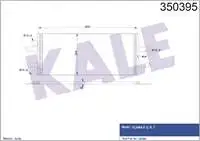 Store code: 350395 for condenser (air conditioning) radiator P, G, R, R, T sers, and later