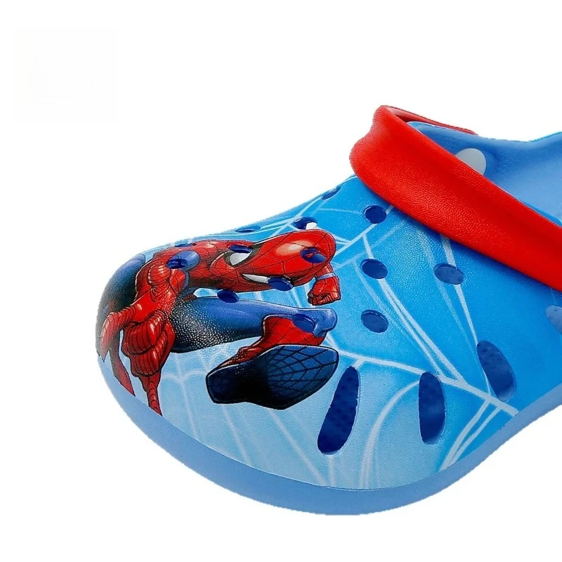 2025 Zoccoli Disney Spider-Man, scarpe da acqua ad asciugatura rapida per sandali da esterno antiscivolo per ragazzi