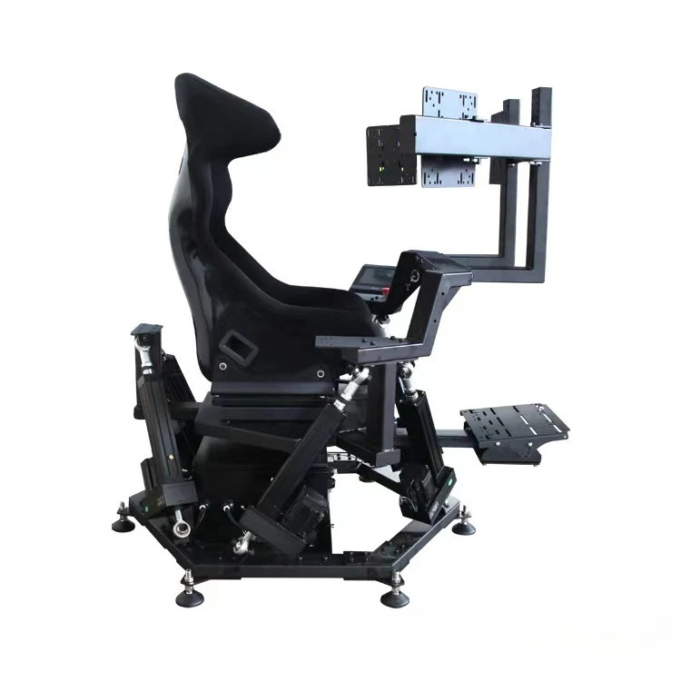 Plate-forme de simulation du degré de liberté, simulation de vol de course, conduite