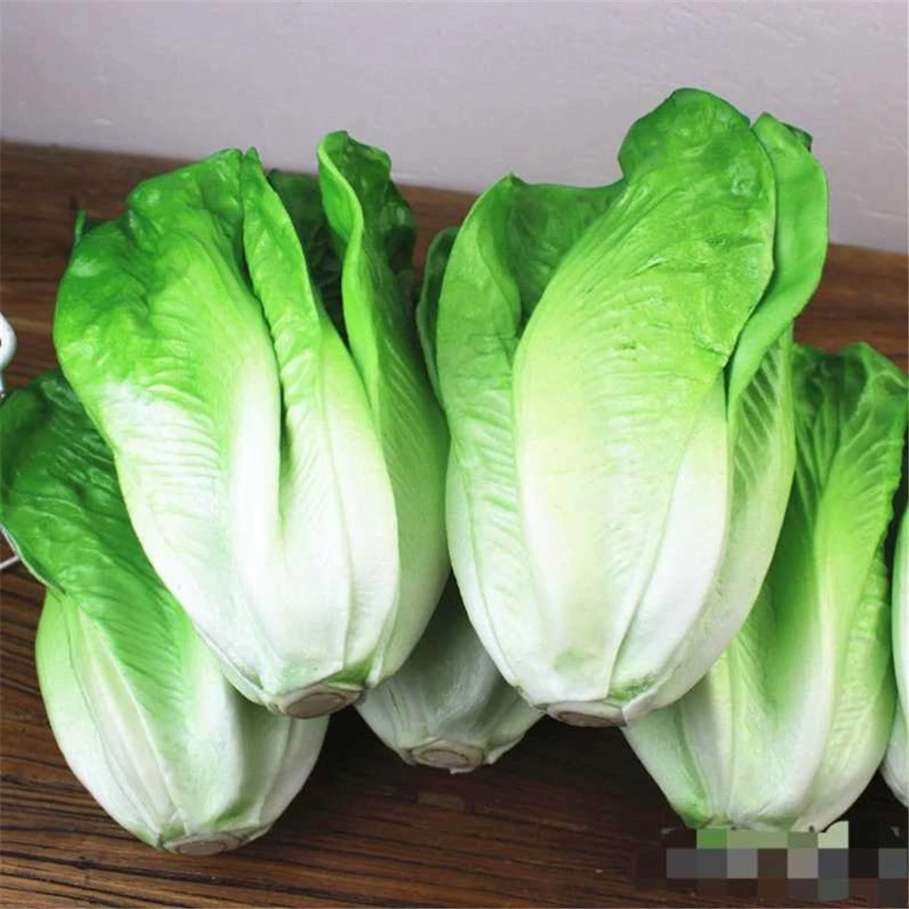 

fake simulation vegetables models Kitchen cabinet hotel restaurant decor green Leaves Pakchoi Lettuce Vegetables artificial