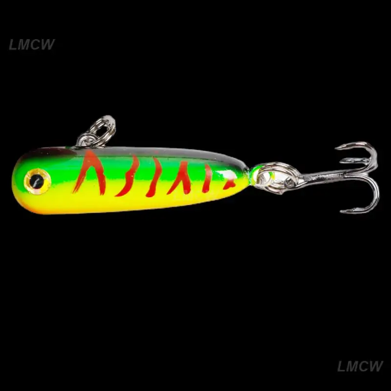 1~4PCS Fake Bait Hard Bait Fishing Bait Fish Gear Fishing Lures White Strip Cocked Mouth Plastic Luya Fake Bait Fishing Goods