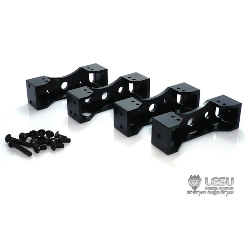 Spiegel Beam Metaal Aluminium Zwart Voor 1/14 Tamiya RC Tractor R470 FH12 Afstandsbediening Speelgoed Europese Truck Onderdelen