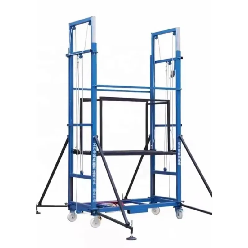 

Electric folding scaffold elevator steel for outdoor aerial work