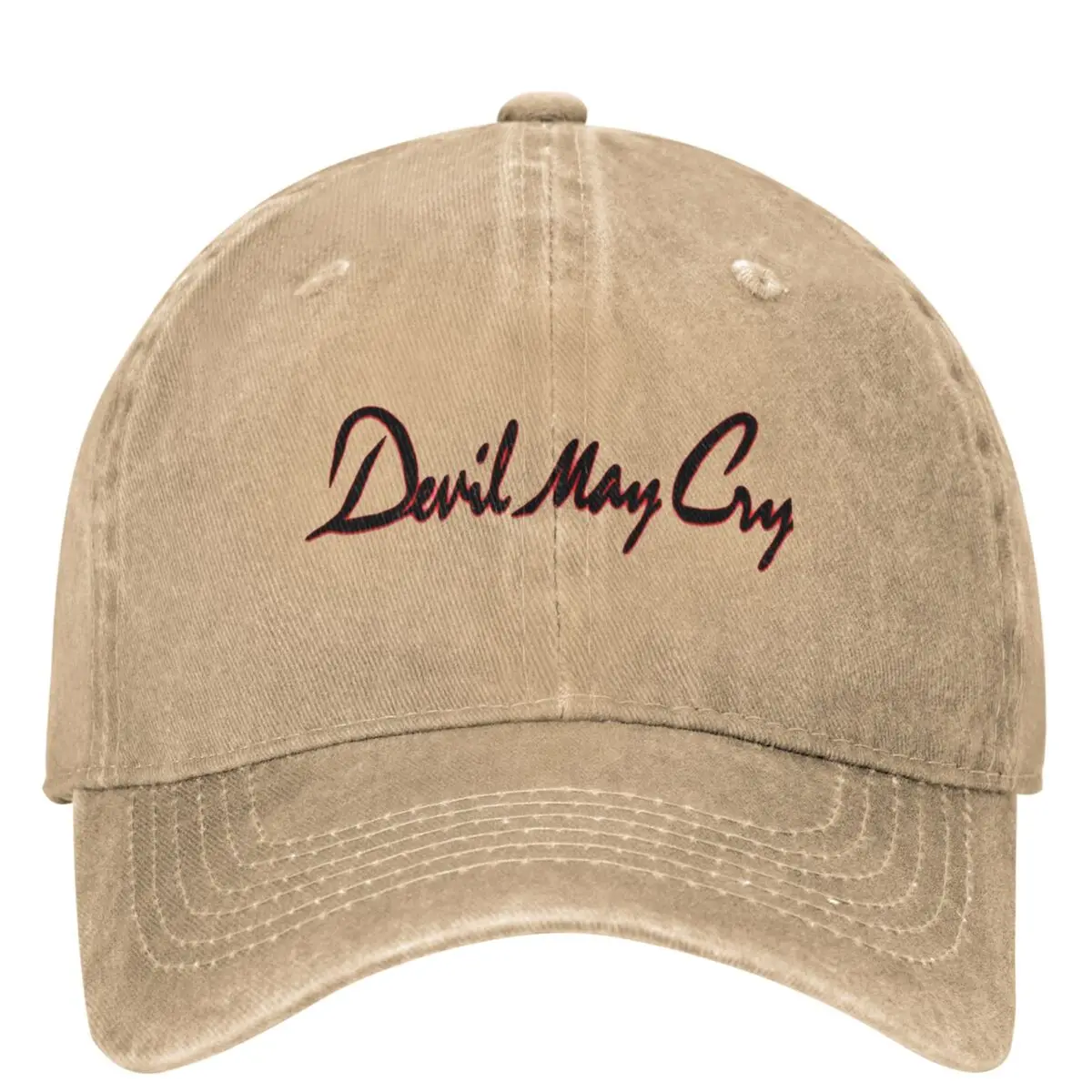 Devil May Cry DMC Outfits Men Women Baseball Cap Distressed Denim Hats Cap Classic Outdoor Running Golf Adjustable Headwear