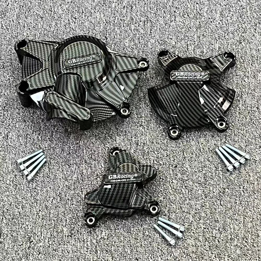 

R1 MOTO Engine Protection For YAMAHA YZF-R1 2009-2014 Engine Cover Motorcycle Protective Covers Set Carbon Fiber Texture
