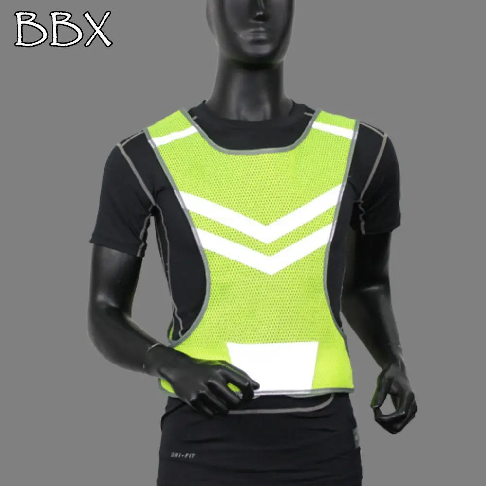 

with Storage Bag Reflective Vest Night Warning Lightweight Reflective Safety Jacket Waterproof High Visibility