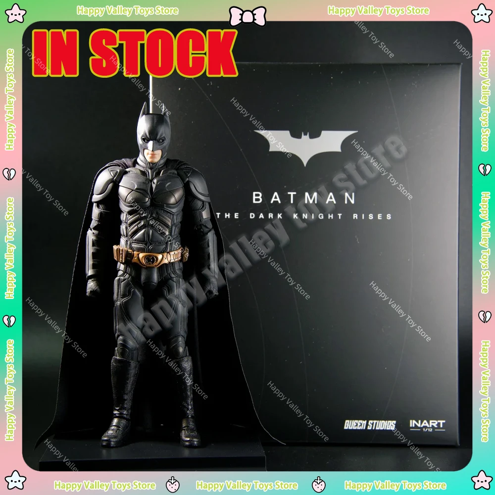 

NEW INART Studio New Batman figure Action Figure DC The Dark Knight Trilogy Figurine 1/12 Bat Man Statue Model Customized Gifts