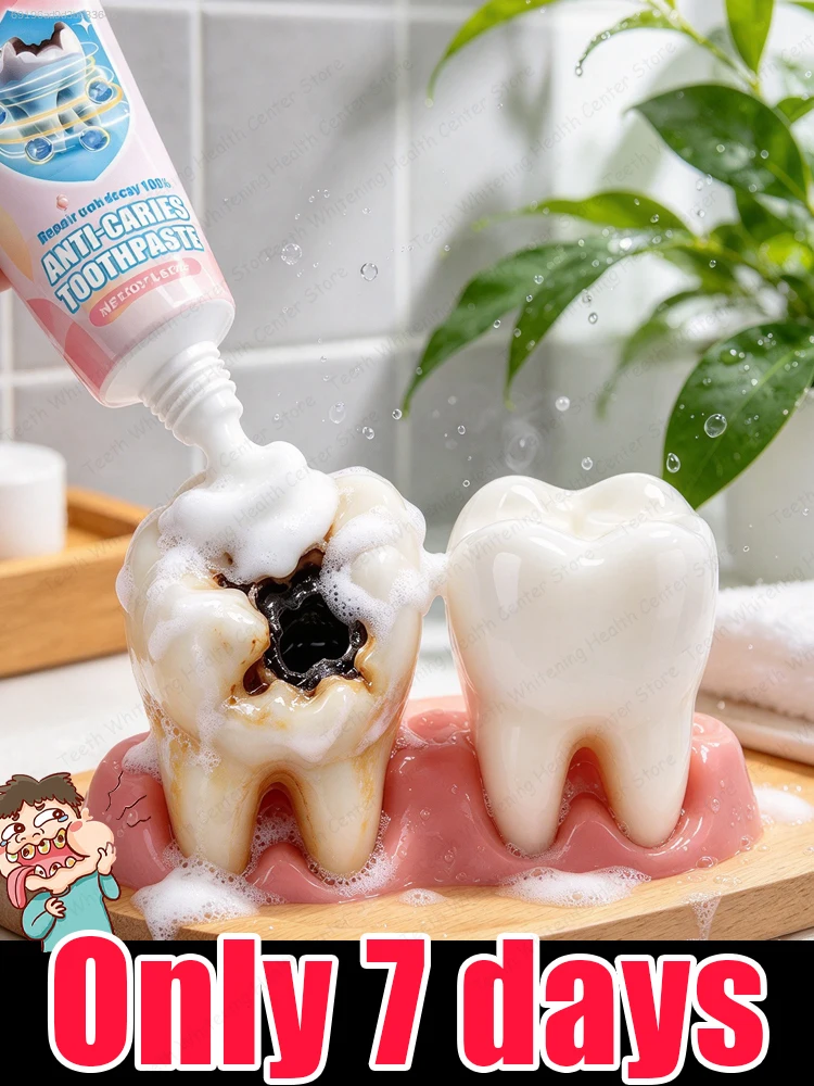 Whitening Anti Decay Toothpaste Prevent Tooth Decay Remove Yellow Stains Daily Dental Clean