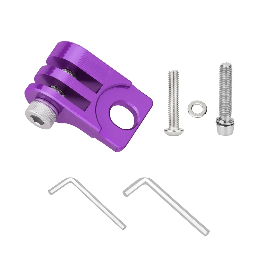 Soporte plegable para faro de bicicleta, soporte de montaje de lámpara para vástago de bicicleta Brompton, accesorios para bicicleta