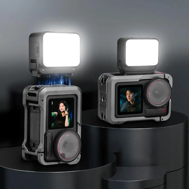 كاميرا الإضاءة المغناطيسي ملء الضوء مصباح محمول مع كليب لتسجيل تدفق استوديو ماكياج صورة شخصية تصوير الصورة