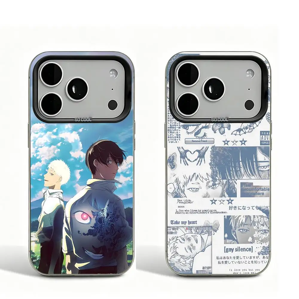 The S-Summer H-Hikaru Died Black Matte Phone Case For iPhone 12 11 14 13 17 16 15 Pro Max Large Lens Frame Cover