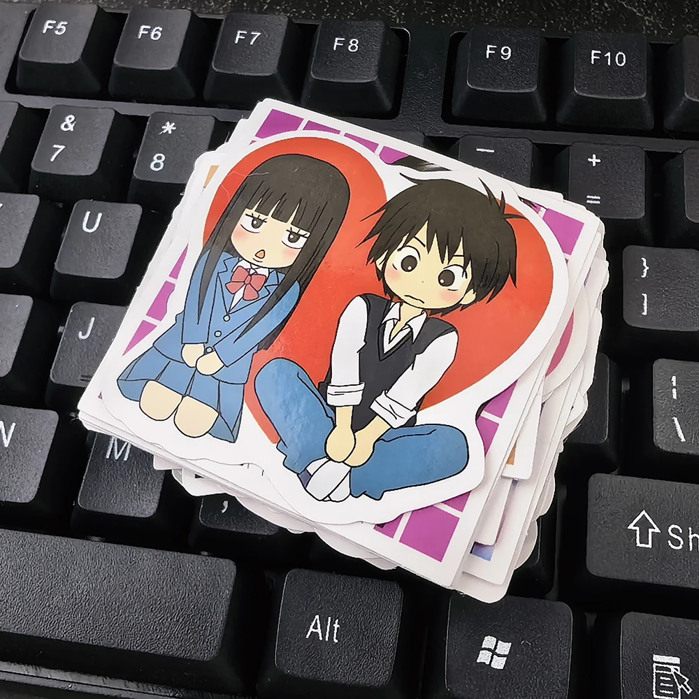 50Pcs Kimi Ni Todoke Anime Stickers Cute Cartoon Sawako Kazehaya Character Waterproof Decals for Laptop Notebook Luggage Water