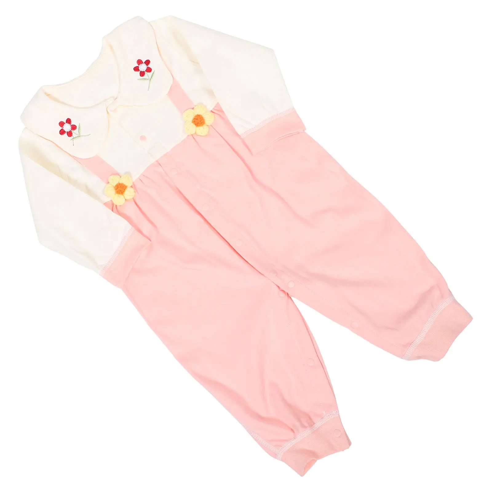 

Long Sleeve Bodysuit Baby Clothes Newborn Girl Outfit Fall Romper Spring Autumn Vintage Toddler Wear Cotton Material