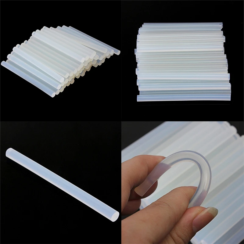 

10 Pcs 7mm Gun Craft Album Repair For Glue Gun Accessories Hot Melt Glue Sticks for Electric Glue