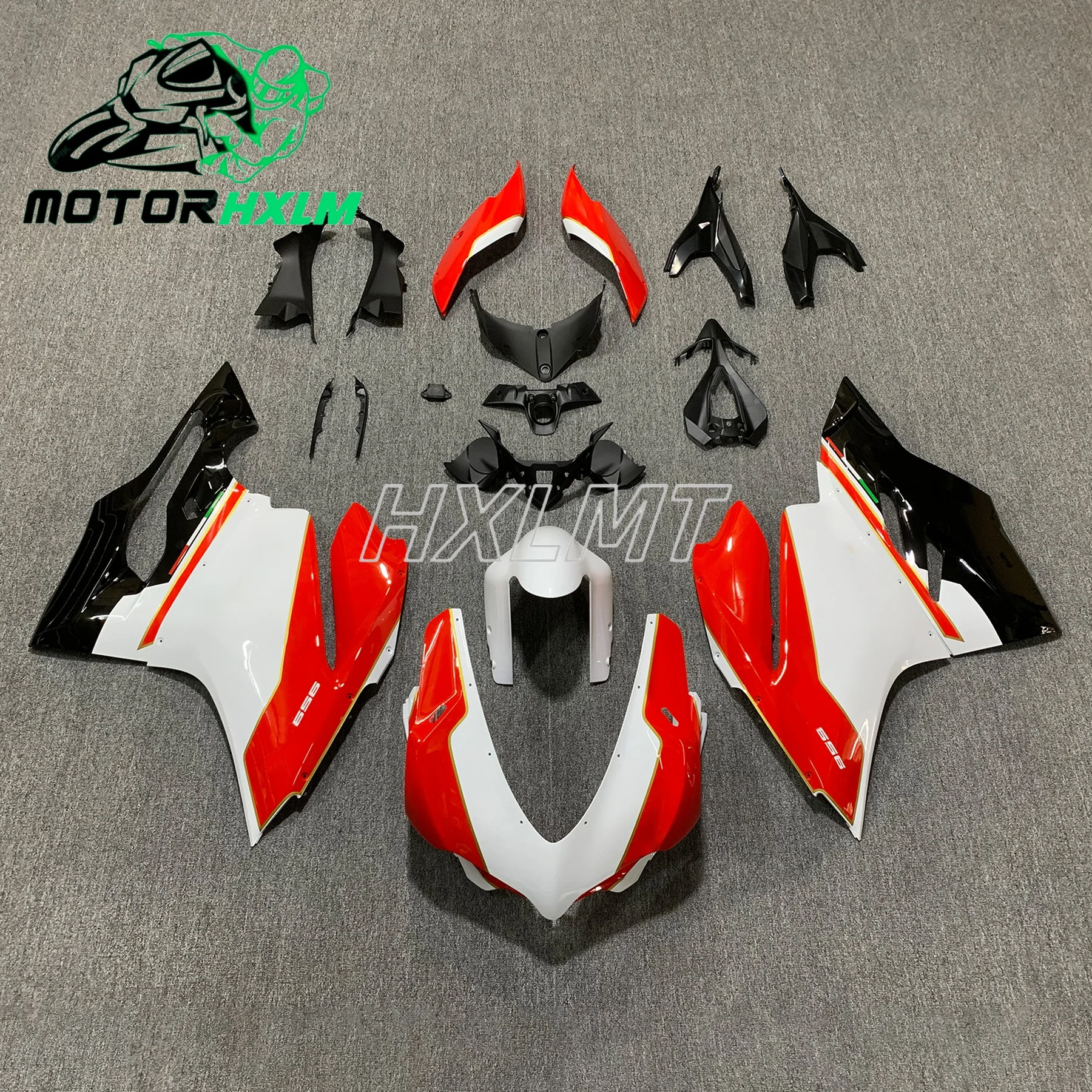 High Quality Motorcycle Fairing Kit Fit For Panigale 899 1199 2012 2013 2014 Bodywork Set ABS Injection Fairings Red/white Black